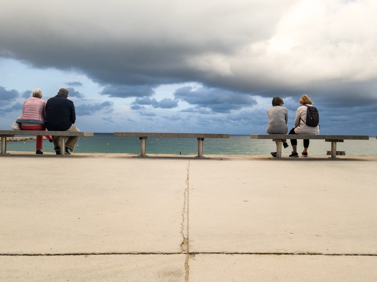 Facing the Sea